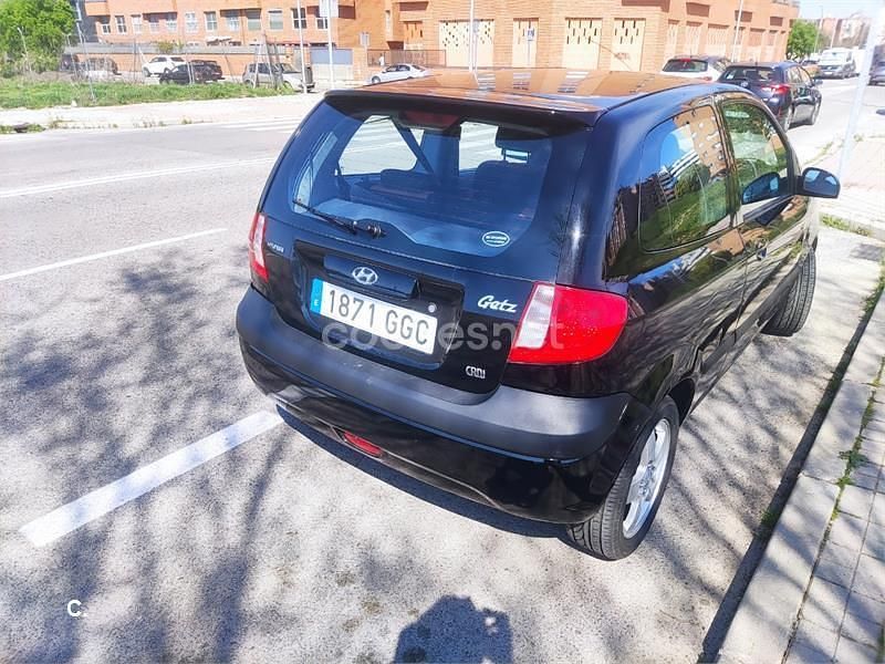 Usado Hyundai Getz GLS 110 CV (80 kW) 2008 Negro Utilitario