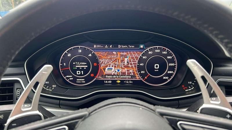 Usado Audi A5 Sportback S-Line 218 CV (160 kW) 2017 Gris / plata Utilitario