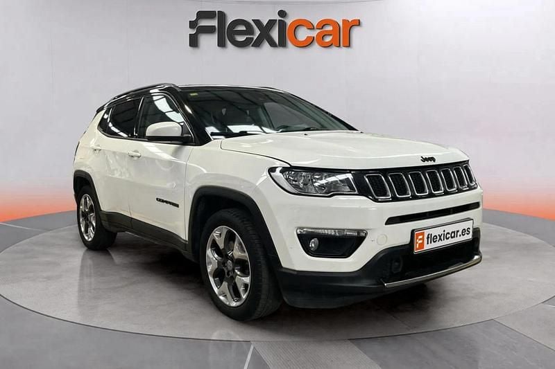 Blanco Usado 2018 Jeep Compass Longitude SUV | 13.990 € (Precio justo) - Imagen 1/4