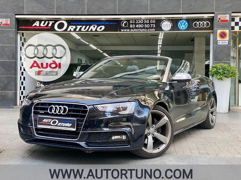 Usado Audi A5 Cabriolet 245 CV (180 kW) 2012 Negro Descapotable