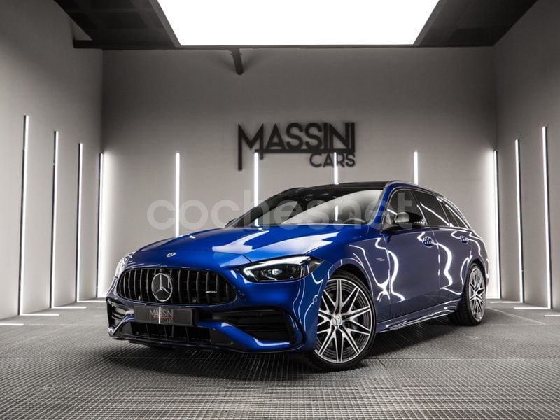 Azul Usado 2023 Mercedes C43 AMG Familiar | 74.999 € (Precio justo) - Imagen 1/4