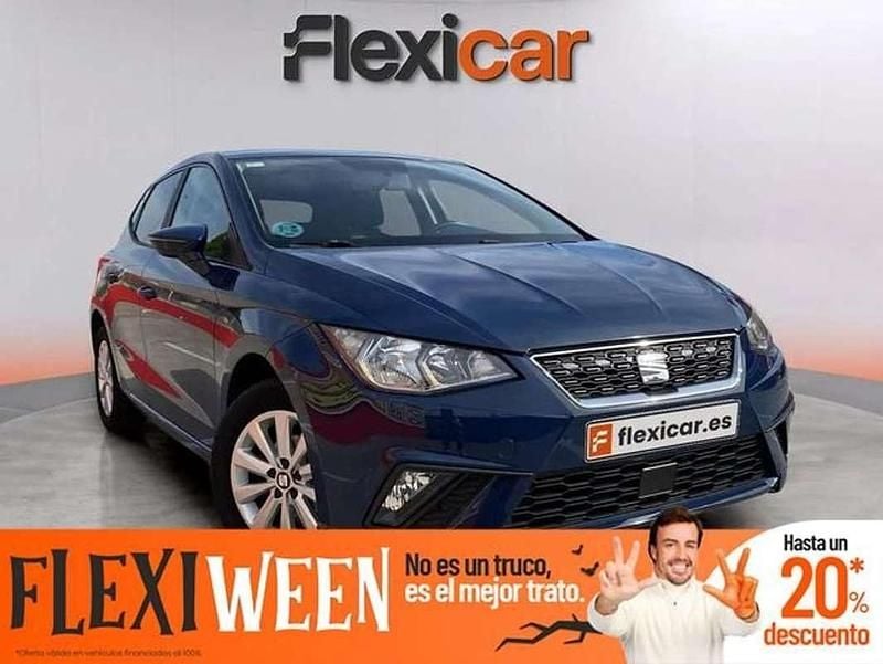 Azul Usado 2018 Seat Ibiza Reference Utilitario | 9790 € (Buen precio) - Imagen 1/4