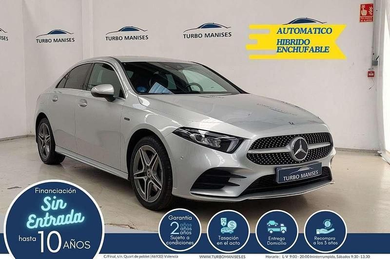 Plateado Usado 2021 Mercedes A250 Berlina | 27.990 € (Precio justo) - Imagen 1/4