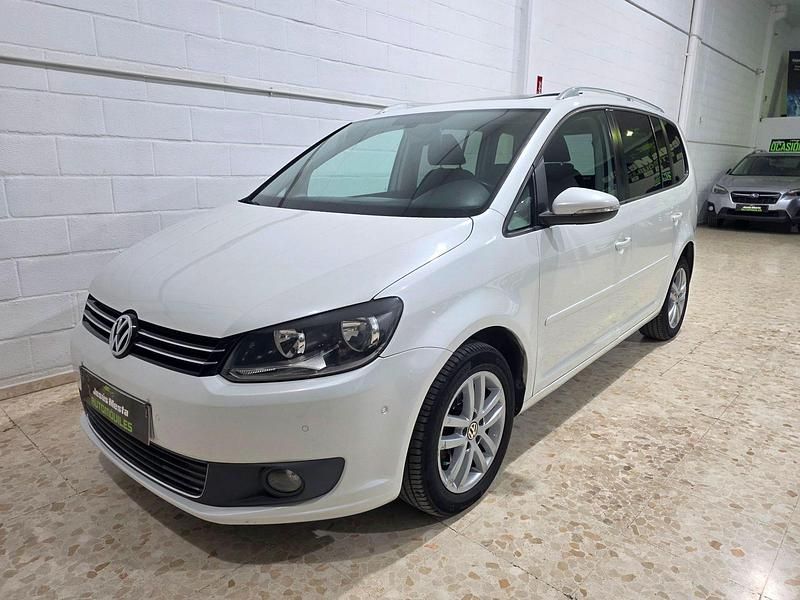 Blanco Usado 2012 VW Touran Advance Monovolumen | 8500 € (Buen precio) - Imagen 1/4