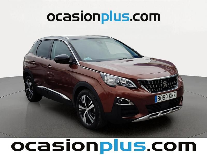 Usado Peugeot 3008 Allure 130 CV (95 kW) 2018 Marrón SUV