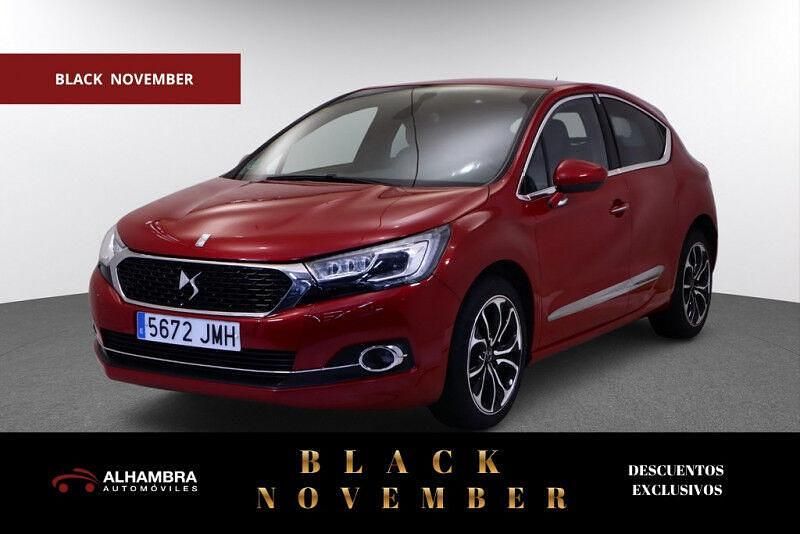 Rojo Usado 2016 DS Automobiles DS4 Style Berlina | 13.540 € (Precio justo) - Imagen 1/4