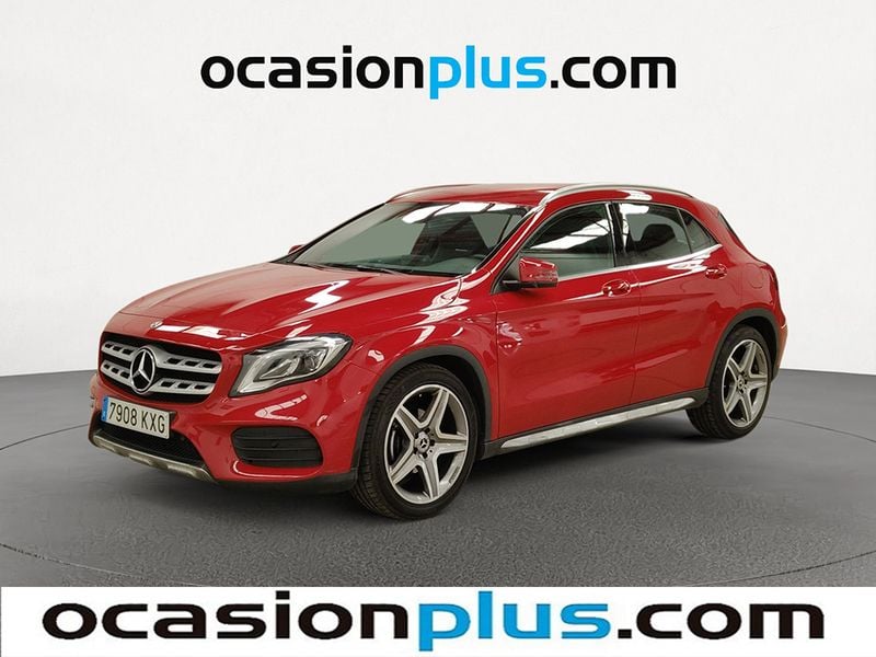 Rojo Usado 2019 Mercedes GLA180 AMG SUV | 20.900 € (Precio justo) - Imagen 1/4