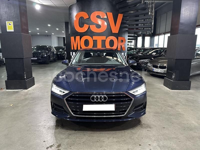 Usado Audi A7 286 CV (210 kW) 2019 Azul Berlina
