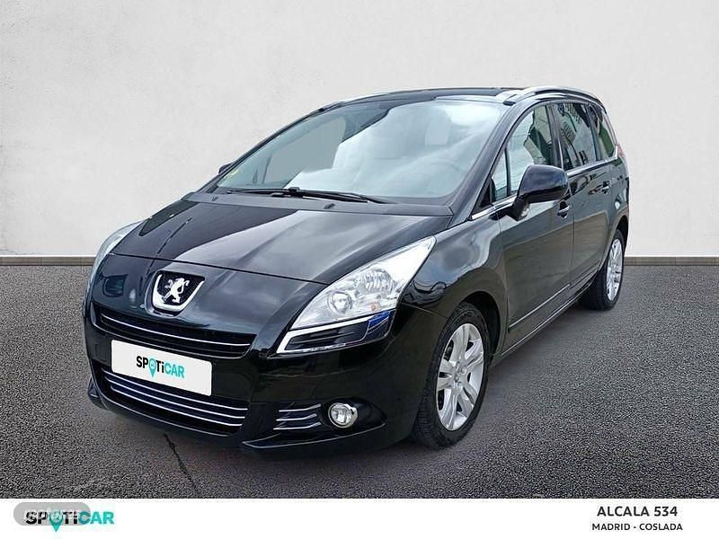 Negro Usado 2014 Peugeot 5008 Style Monovolumen | 9900 € (Precio justo) - Imagen 1/4