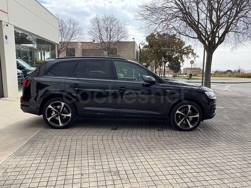 Usado Audi Q7 S-Line 272 CV (200 kW) 2017 Negro SUV