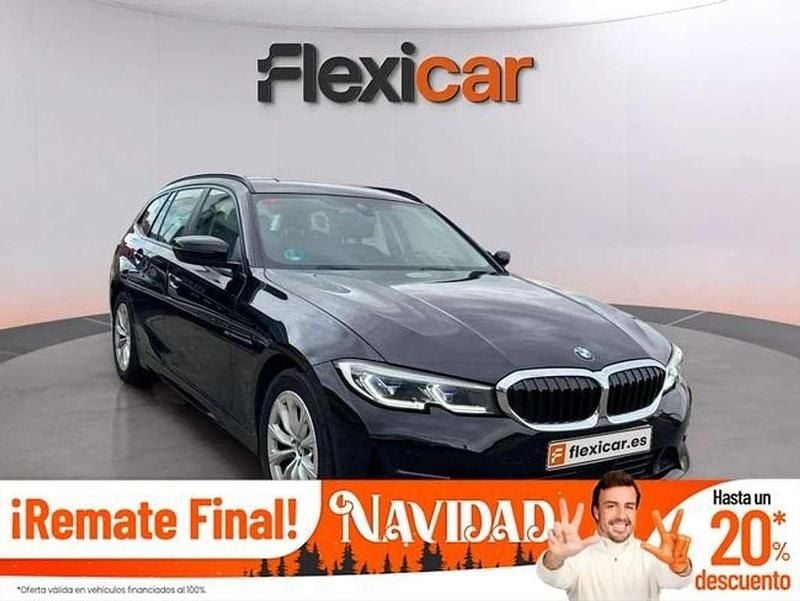Negro Usado 2021 BMW 318 Familiar | 22.490 € (Precio justo) - Imagen 1/4