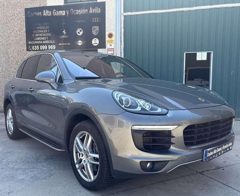 Gris / plata Usado 2017 Porsche Cayenne Platinum Edition SUV | 31.900 € (Precio justo) - Imagen 1/4