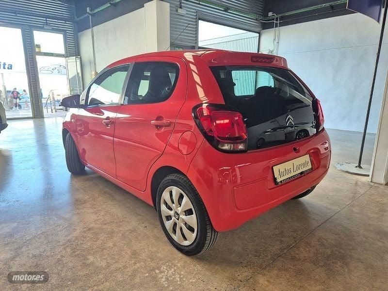 Usado Citroën C1 82 CV (60 kW) 2015 Rojo Utilitario