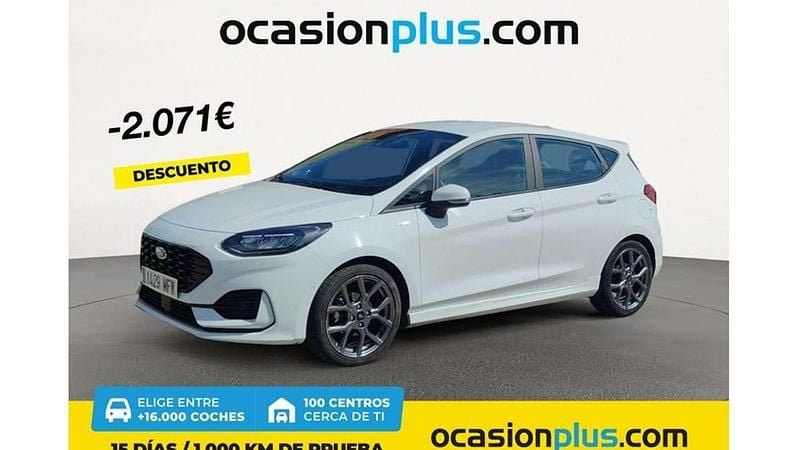 Blanco Usado 2023 Ford Fiesta ST-Line Utilitario | 12.045 € (Buen precio) - Imagen 1/4