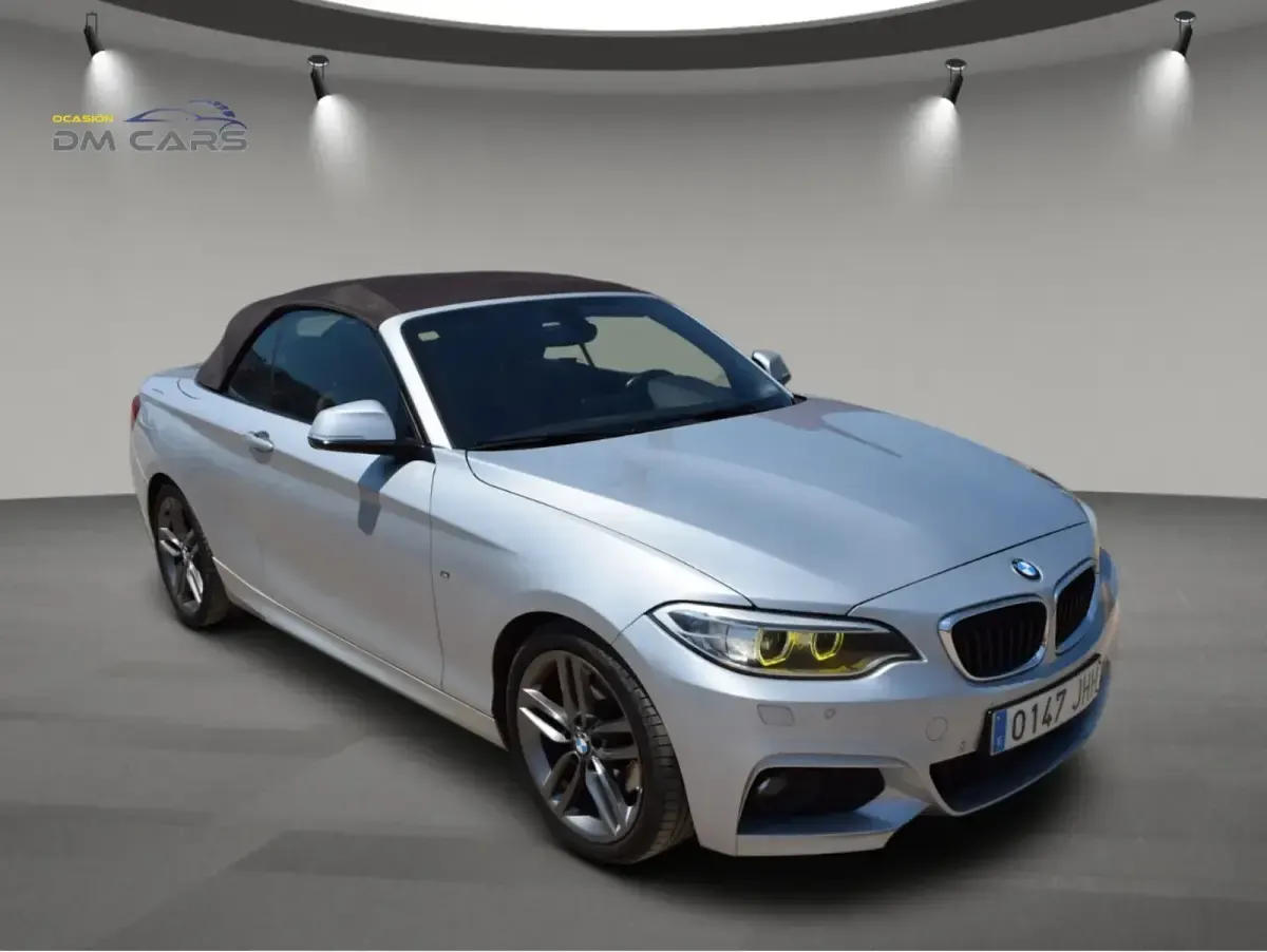 Usado BMW 220 190 CV (139 kW) 2015 Gris Descapotable