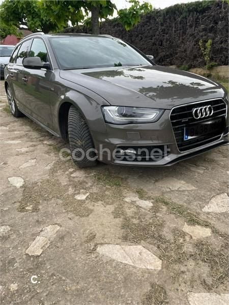 Marrón Usado 2014 Audi A4 S-Line Familiar | 17.690 € (Precio justo) - Imagen 1/4