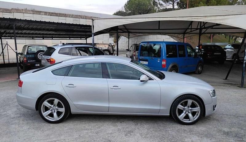Usado Audi A5 Sportback 143 CV (105 kW) 2009 Gris / plata Utilitario