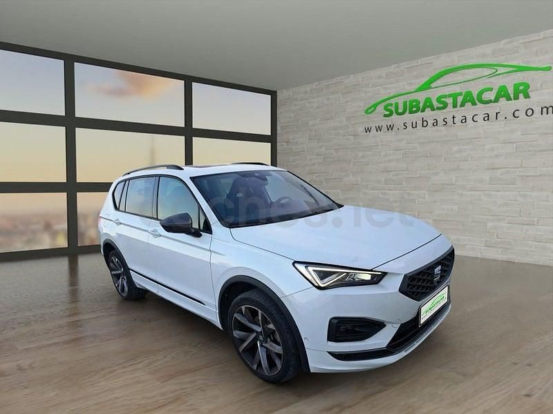 Usado Seat Tarraco FR 150 CV (110 kW) 2022 Blanco SUV