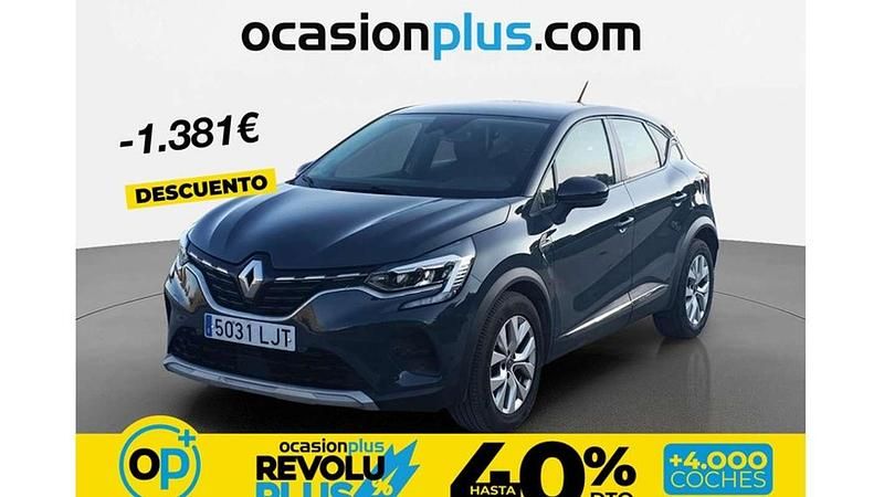 Usado Renault Captur Intens 116 CV (85 kW) 2020 Azul SUV