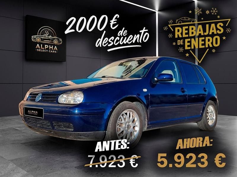 Azul Usado 2000 VW Golf IV GTI Utilitario | 5923 € (Un poco caro) - Imagen 1/4