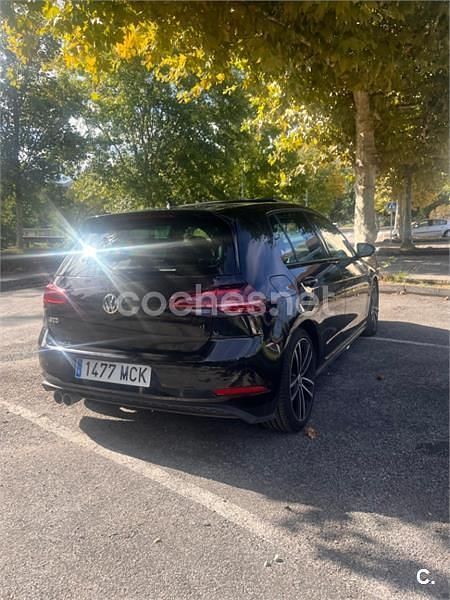 Usado VW Golf VII GTD 184 CV (135 kW) 2018 Negro Berlina
