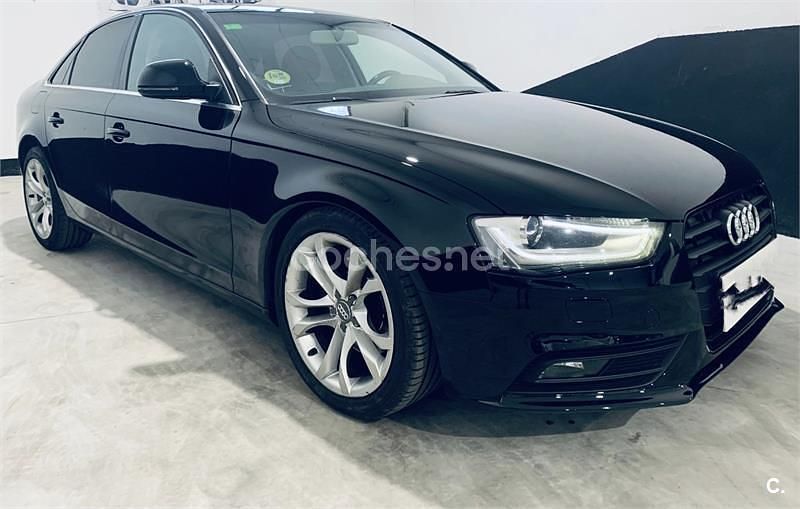 Usado Audi A4 143 CV (105 kW) 2010 Negro Berlina