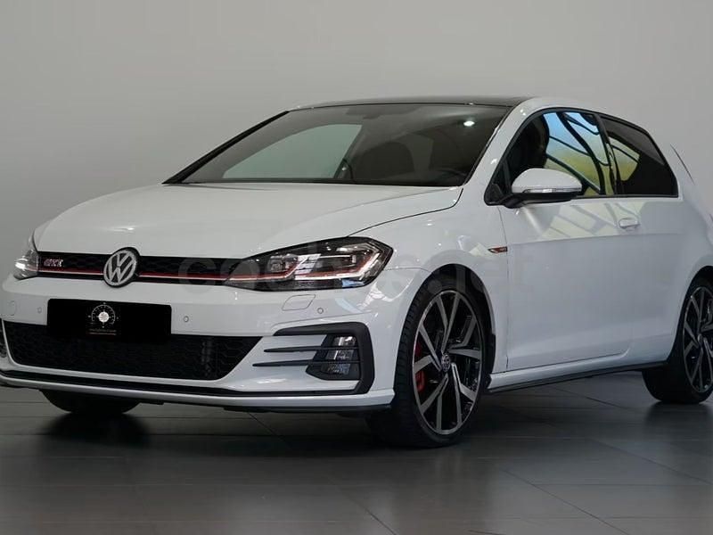 Usado VW Golf VII GTI 245 CV (180 kW) 2018 Blanco Berlina