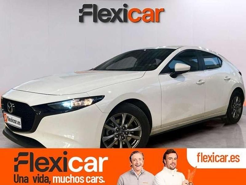 Blanco Usado 2021 Mazda 3 Berlina | 18.490 € (Buen precio) - Imagen 1/4