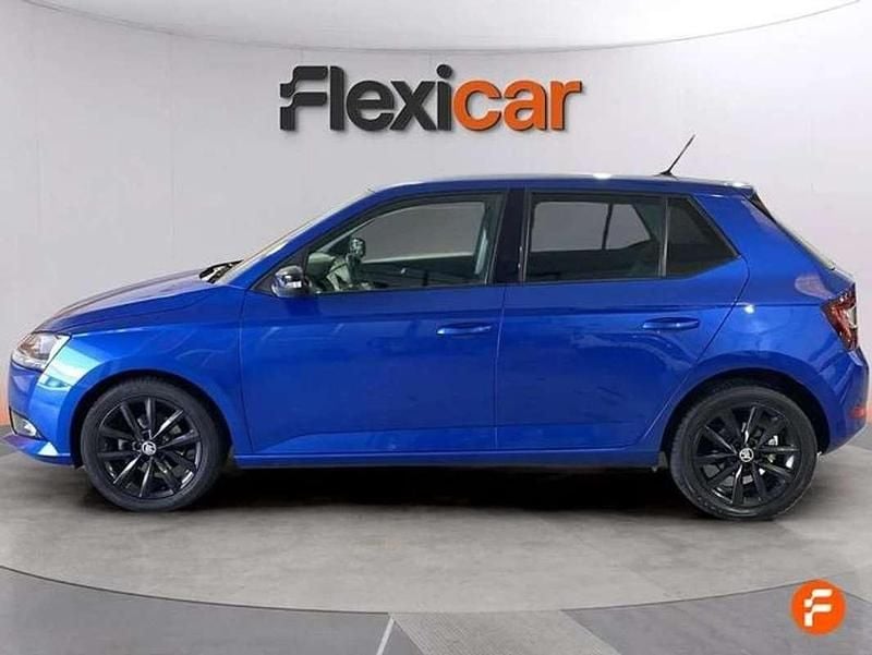 Usado Skoda Fabia 95 HP (69 kW) 2021 Azul Citadino