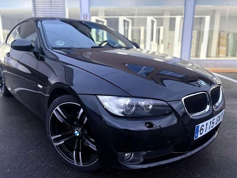 Usado BMW 320 177 CV (130 kW) 2008 Negro Coupe
