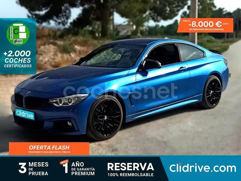 Azul Usado 2015 BMW 435 Coupe | 29.490 € (Precio justo) - Imagen 1/3