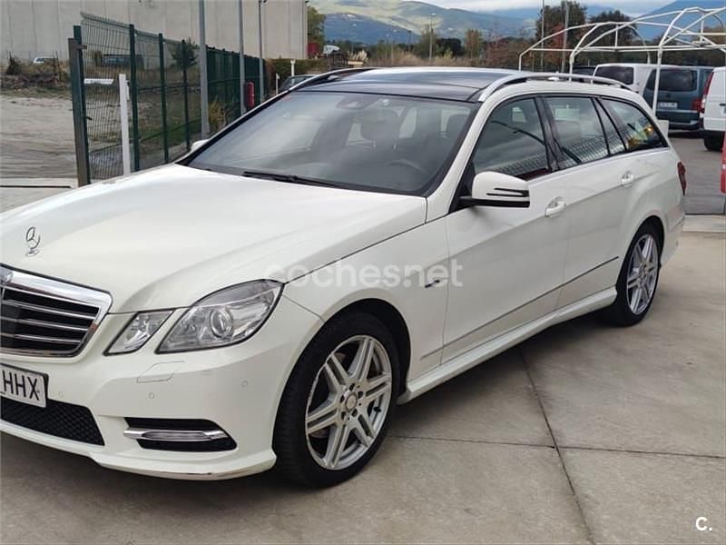Blanco Usado 2012 Mercedes E350 Berlina | 18.990 € (Caro) - Imagen 1/1