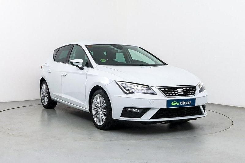 Usado Seat Leon XCELLENCE 125 CV (91 kW) 2017 Blanco Berlina