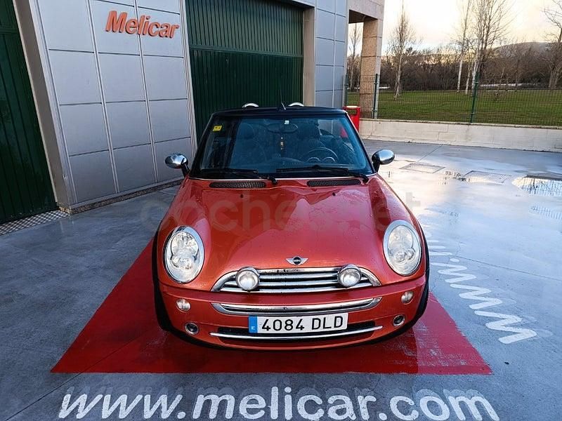 Usado Mini One Cabriolet 90 CV (66 kW) 2005 Naranja Descapotable