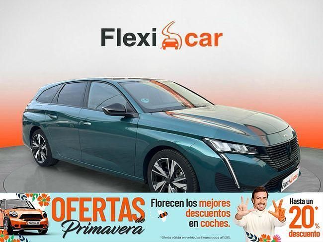 Usado Peugeot 308 SW Allure 130 CV (95 kW) 2022 Verde Familiar