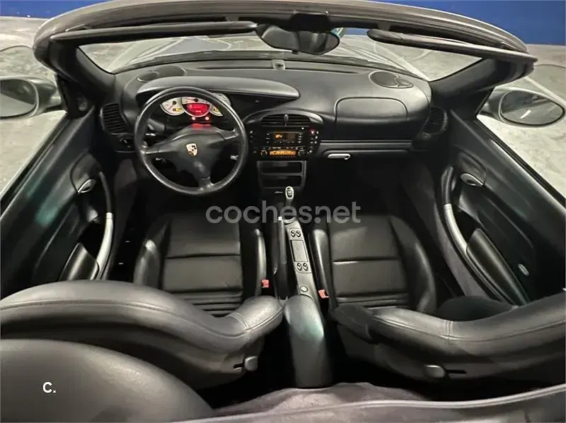 Usado Porsche Boxster S 252 CV (185 kW) 2003 Gris / plata Descapotable