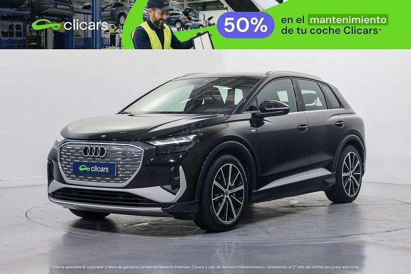 Usado Audi Q4 e-tron S-Line 150 kW (204 CV) 2023 Negro SUV