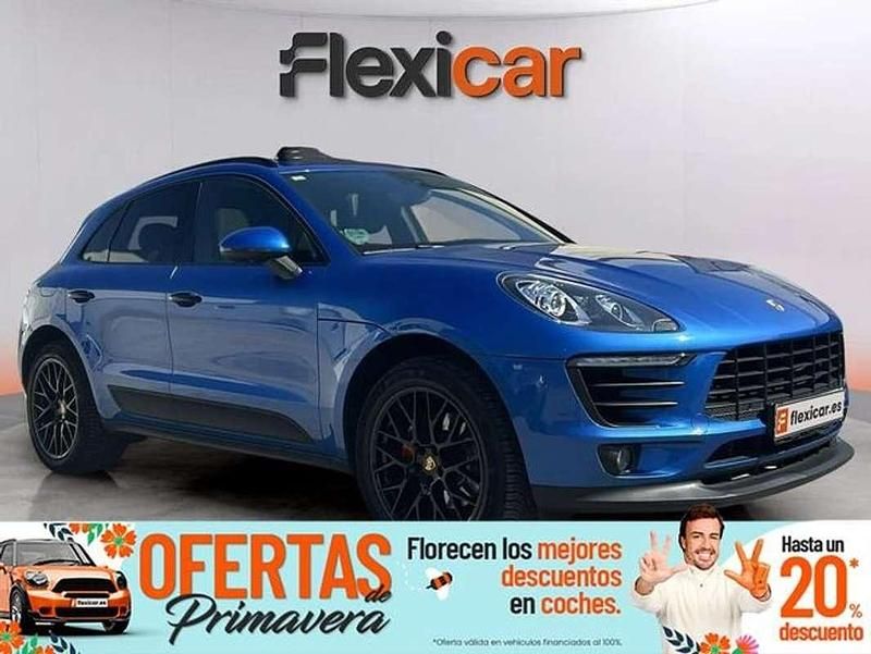 Usado Porsche Macan 245 CV (180 kW) 2018 Azul SUV