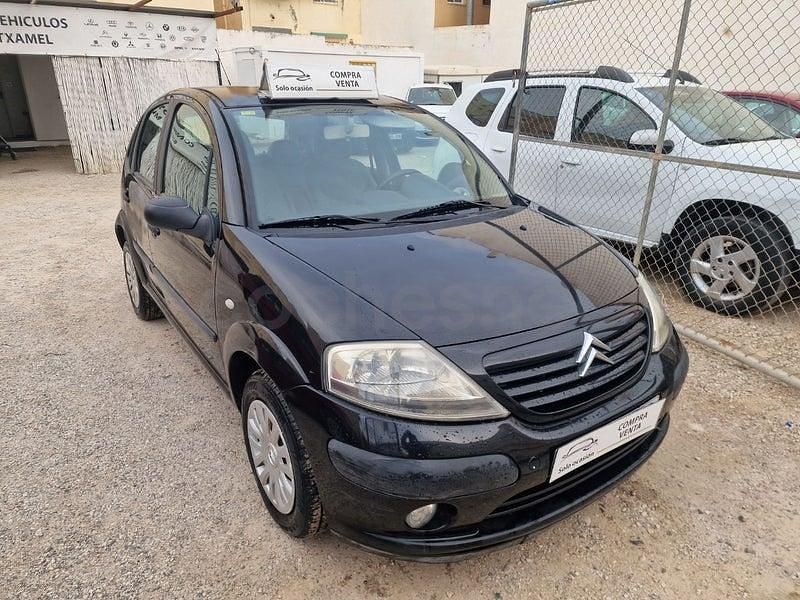 Usado Citroën C3 75 CV (55 kW) 2003 Negro Berlina