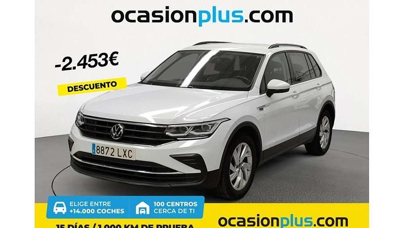 Blanco Usado 2022 VW Tiguan Life SUV | 24.537 € (Super precio) - Imagen 1/4