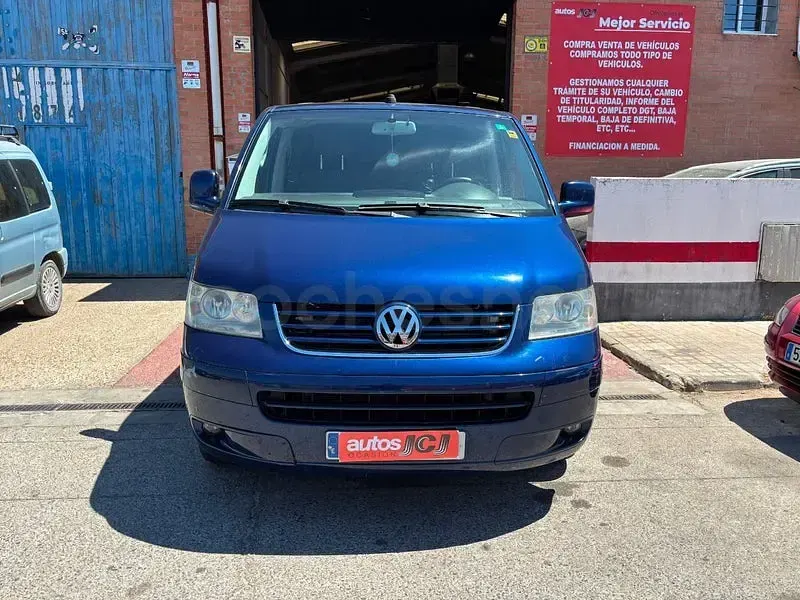 Usado VW Multivan Comfortline 130 CV (95 kW) 2004 Azul Monovolumen