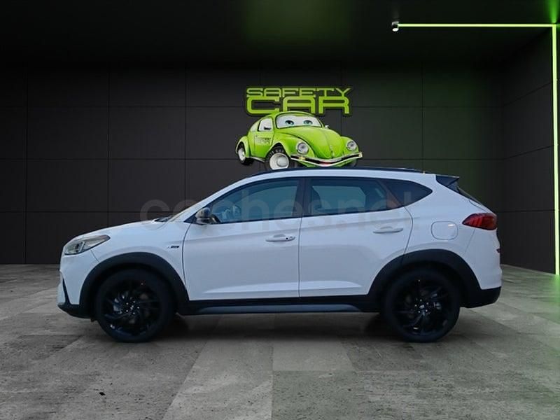 Usado Hyundai Tucson N Line 136 CV (100 kW) 2019 Blanco SUV