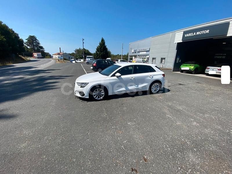 Blanco Usado 2021 Audi A3 Sportback Utilitario | 23.990 € (Precio justo) - Imagen 1/4