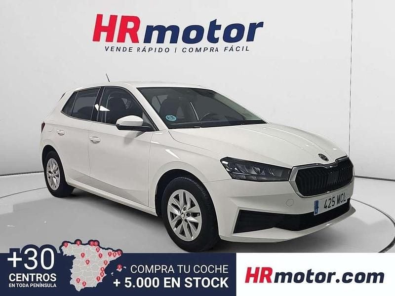 Blanco Usado 2022 Skoda Fabia Ambition Berlina | 11.590 € (Super precio) - Imagen 1/4