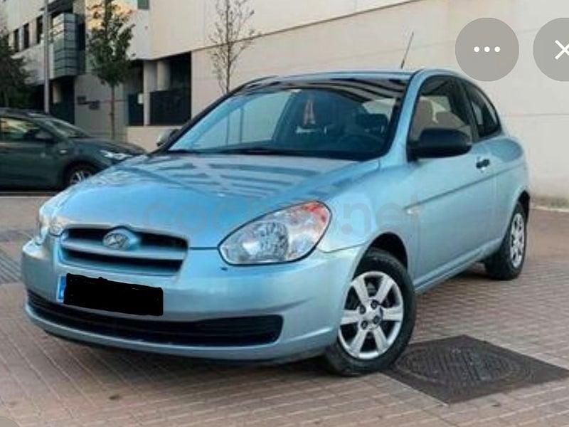 Usado Hyundai Accent 110 CV (80 kW) 2009 Azul Berlina