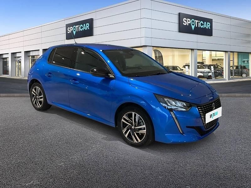 Usado Peugeot 208 Allure 100 CV (73 kW) 2022 Azul Utilitario