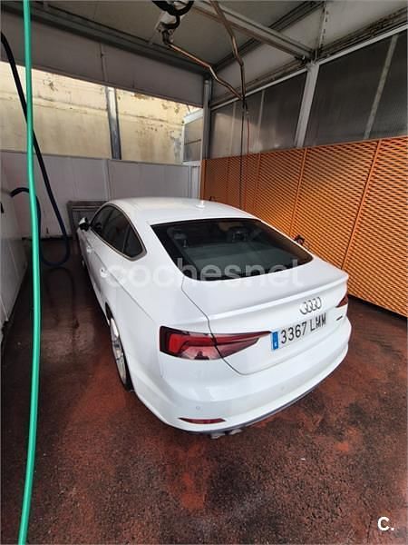 Usado Audi A5 Sportback S-Line 190 CV (139 kW) 2017 Blanco Utilitario