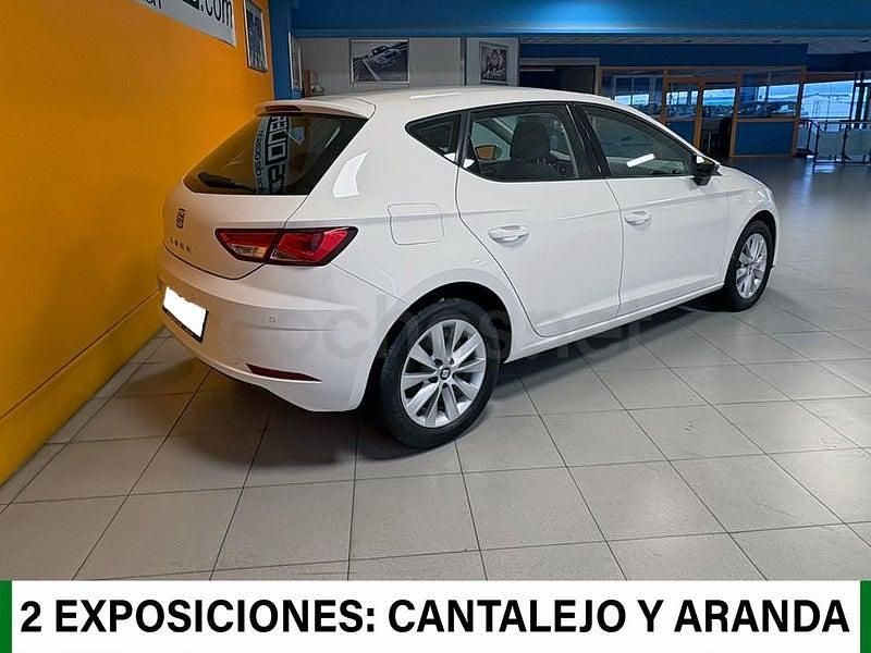 Usado Seat Leon Style 115 CV (84 kW) 2020 Blanco Berlina