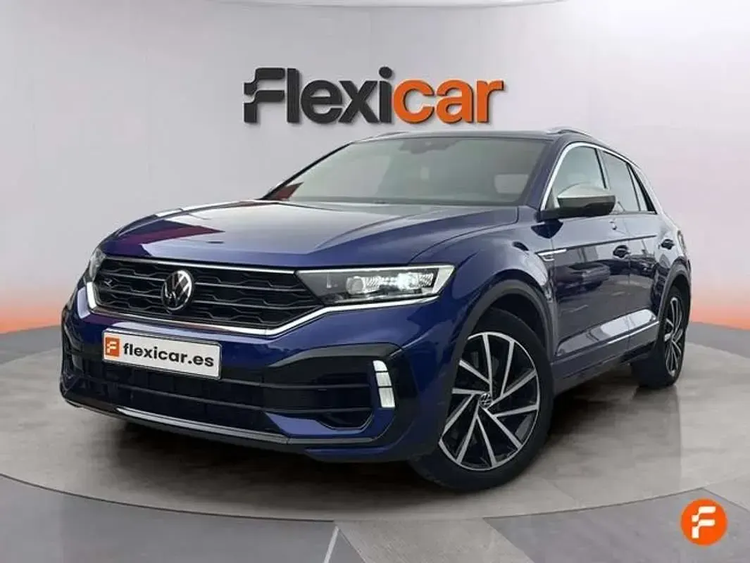 Usado VW T-Roc R 300 CV (220 kW) 2021 Azul SUV