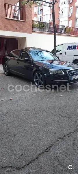 Usado Audi A6 233 CV (171 kW) 2007 Negro Berlina
